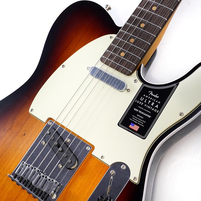 Fender USA American Ultra Luxe Vintage '60s Telecaster Custom (3-Color Sunburst/Rosewood) 画像3
