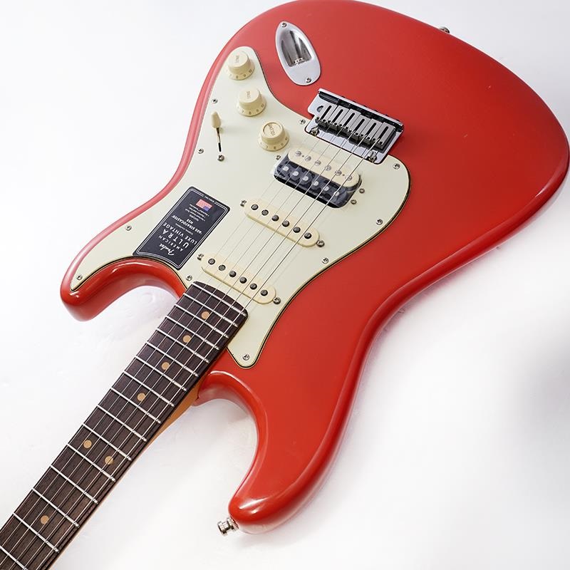 Fender USA American Ultra Luxe Vintage '60s Stratocaster HSS (Fiesta Red/Rosewood) 画像5