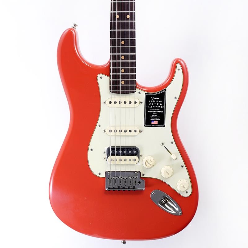 Fender USA American Ultra Luxe Vintage '60s Stratocaster HSS (Fiesta Red/Rosewood) 画像9