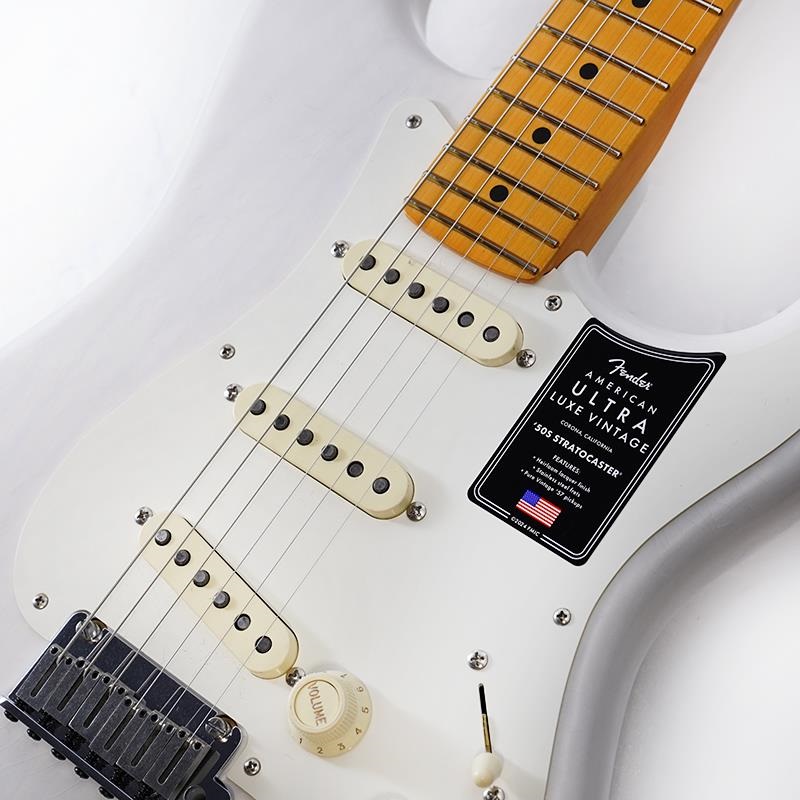Fender USA American Ultra Luxe Vintage '50s Stratocaster (White Blonde/Maple) 画像3