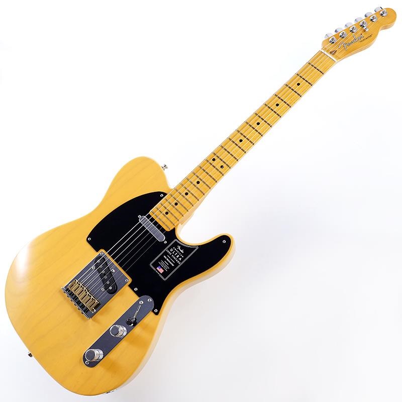 Fender USA American Ultra Luxe Vintage '50s Telecaster (Butterscotch Blonde/Maple) 画像1
