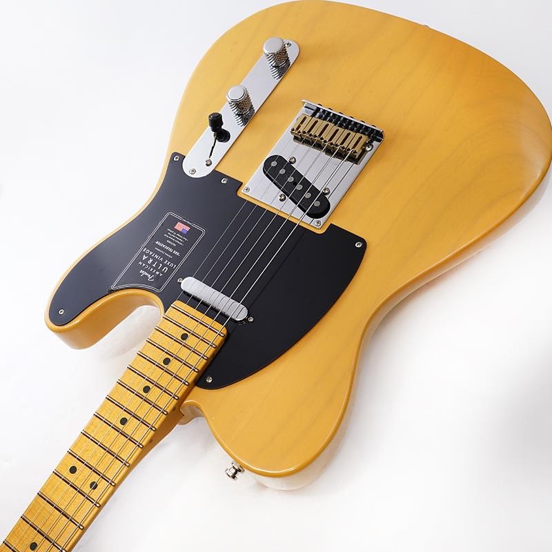 Fender USA American Ultra Luxe Vintage '50s Telecaster (Butterscotch Blonde/Maple) 画像5