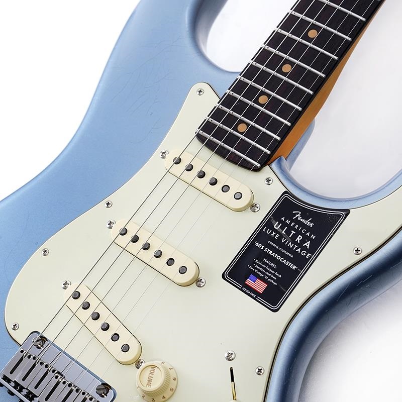 Fender USA American Ultra Luxe Vintage '60s Stratocaster (Ice Blue Metallic/Rosewood) 画像3