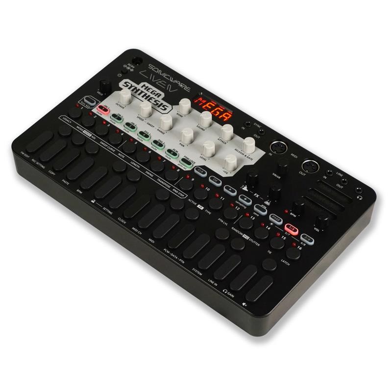 SONICWARE LIVEN MEGA SYNTHESIS ソニックウェア レトロ・ゲームミュージック・コンポーザー 画像1