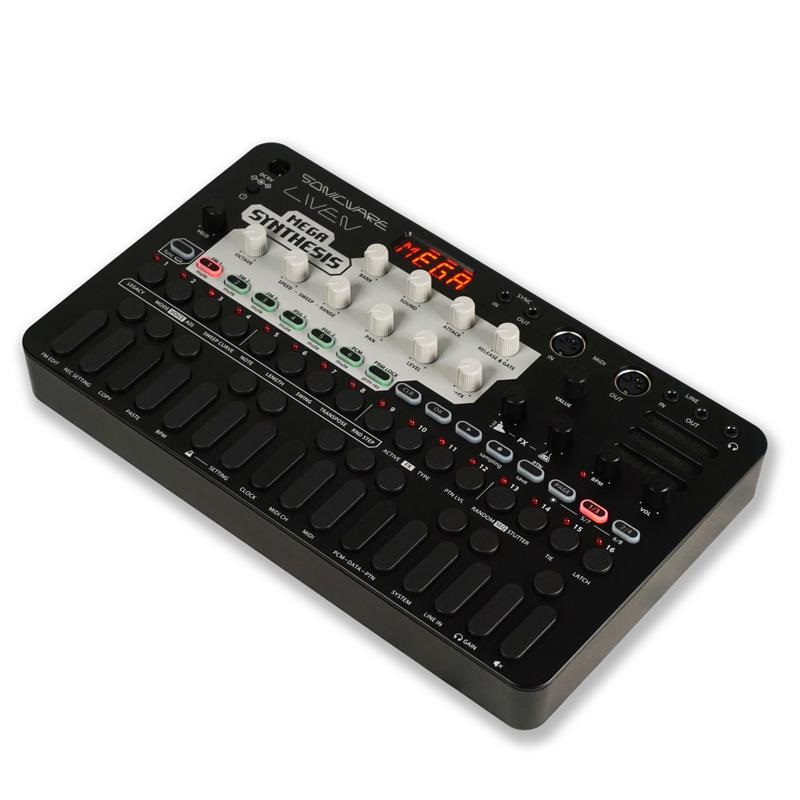 SONICWARE LIVEN MEGA SYNTHESIS  (純正電源アダプターセット) ソニックウェア レトロ・ゲームミュージック・コンポーザー 画像1