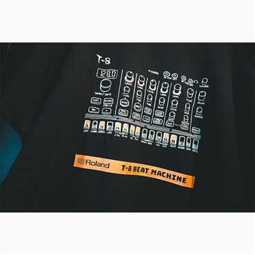 Roland T-8 T-Shirts DesignB Mサイズ (ローランド)(Tシャツ)(T-8デザイン) 画像3