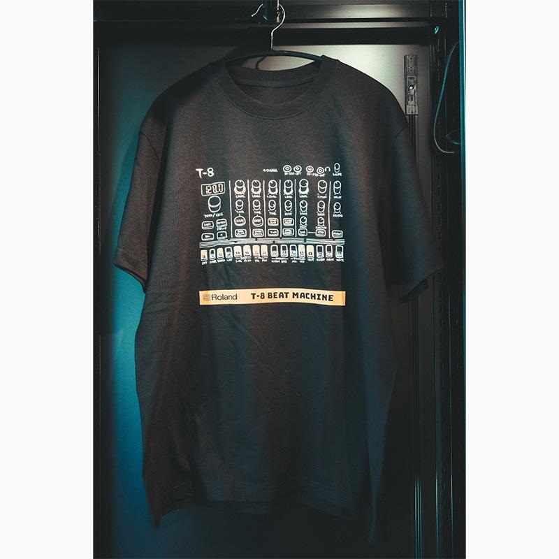 Roland T-8 T-Shirts DesignB 2XLサイズ (ローランド)(Tシャツ)(T-8デザイン) 画像2
