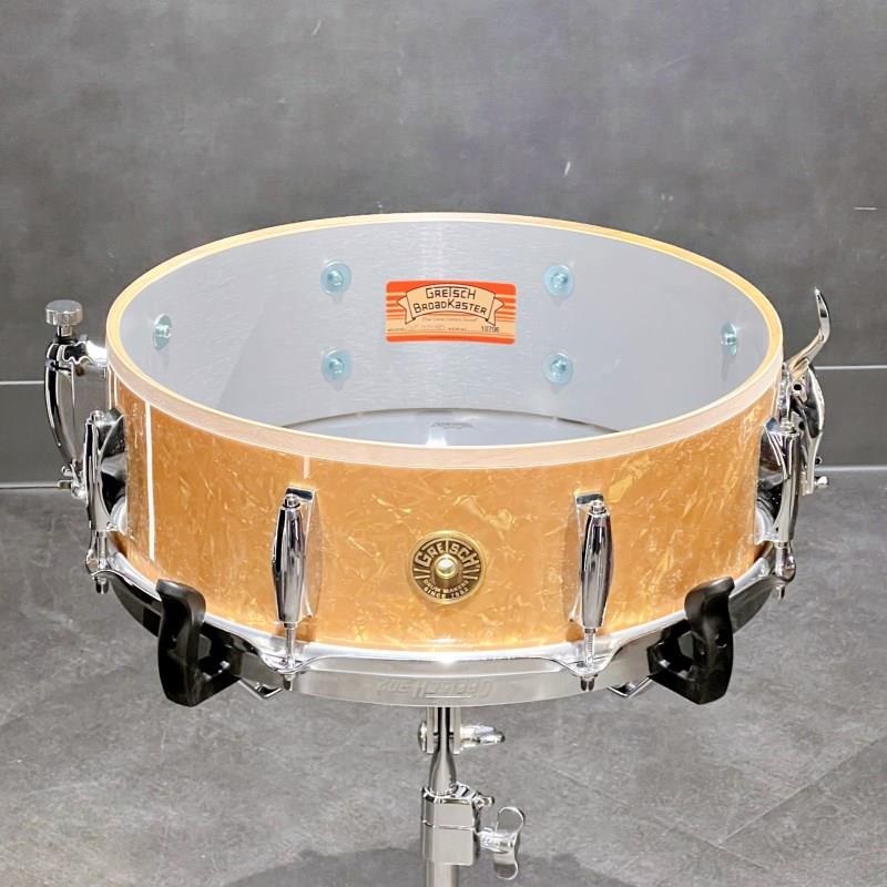 GRETSCH GKNT-0514S-8CL 501 [Broadkaster Series 14×5 / Antique Pearl]【店頭展示特価品】 画像3