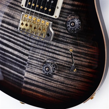 P.R.S. Custom 24 10 Top (Charcoal Tri-Color Burst) SN.0407861 2025生産モデル 【PRS直筆サイン入り】 画像4