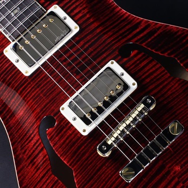 P.R.S. 【Paul Reed Smith氏サイン入り！！】McCarty 594 Hollowbody II 10 Top (Red Tiger) #24 0399132 画像3