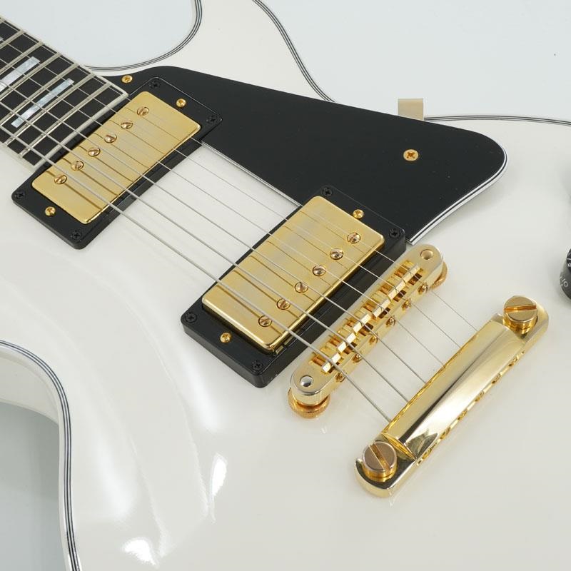 Gibson USED 中古 Custom Shop Les Paul Custom w/Ebony Fingerboard Gloss Alpine White [SN. CS402765] 画像7