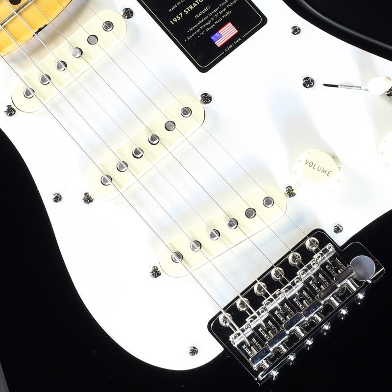 Fender USA American Vintage II 1957 Stratocaster (Black/Maple) #V2556595 画像3