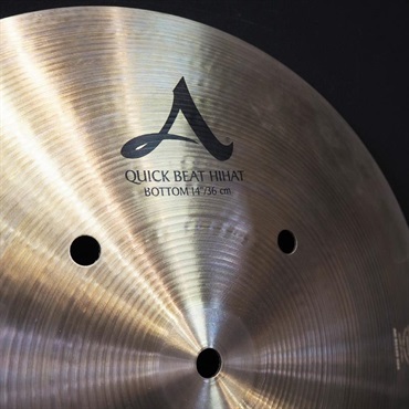 Zildjian USED 中古 A Zildjian Quick Beat HiHat 14 pair [Top:1158g/Bottom:1450g] 画像4