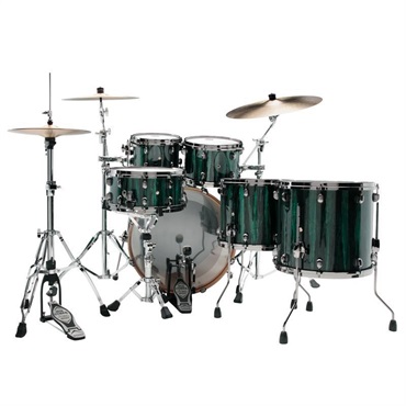 TAMA MBS52RZBNS-GGA [Starclassic Performer 5pcs Kit - Green Grove Aurora Finishes w/Black Nickel Hardware]【限定品】 画像4