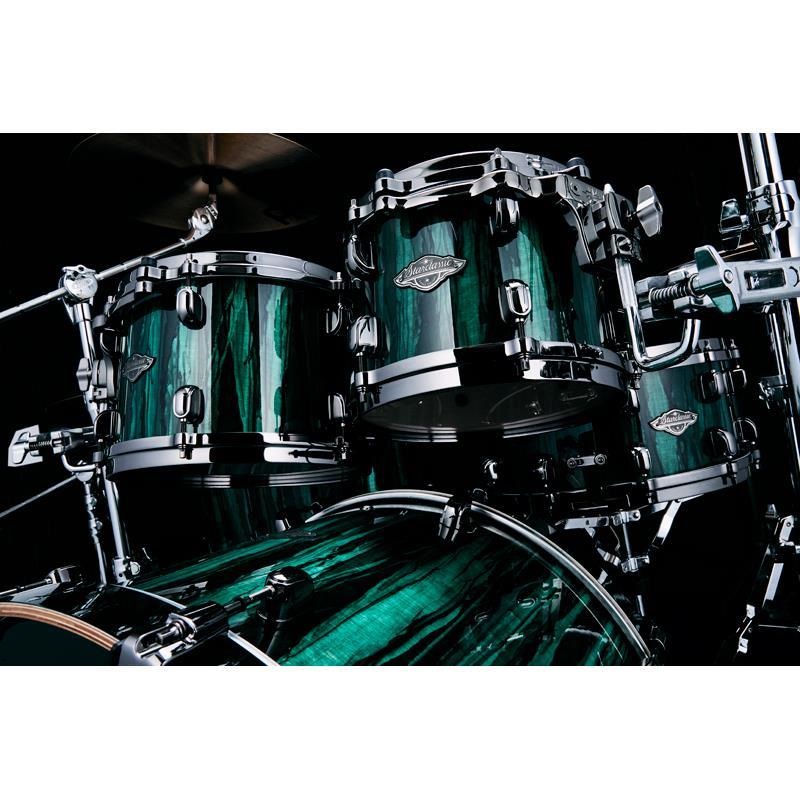 TAMA MBS52RZBNS-GGA [Starclassic Performer 5pcs Kit - Green Grove Aurora Finishes w/Black Nickel Hardware]【限定品】 画像5