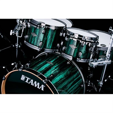 TAMA MBS52RZBNS-GGA [Starclassic Performer 5pcs Kit - Green Grove Aurora Finishes w/Black Nickel Hardware]【限定品】 画像6
