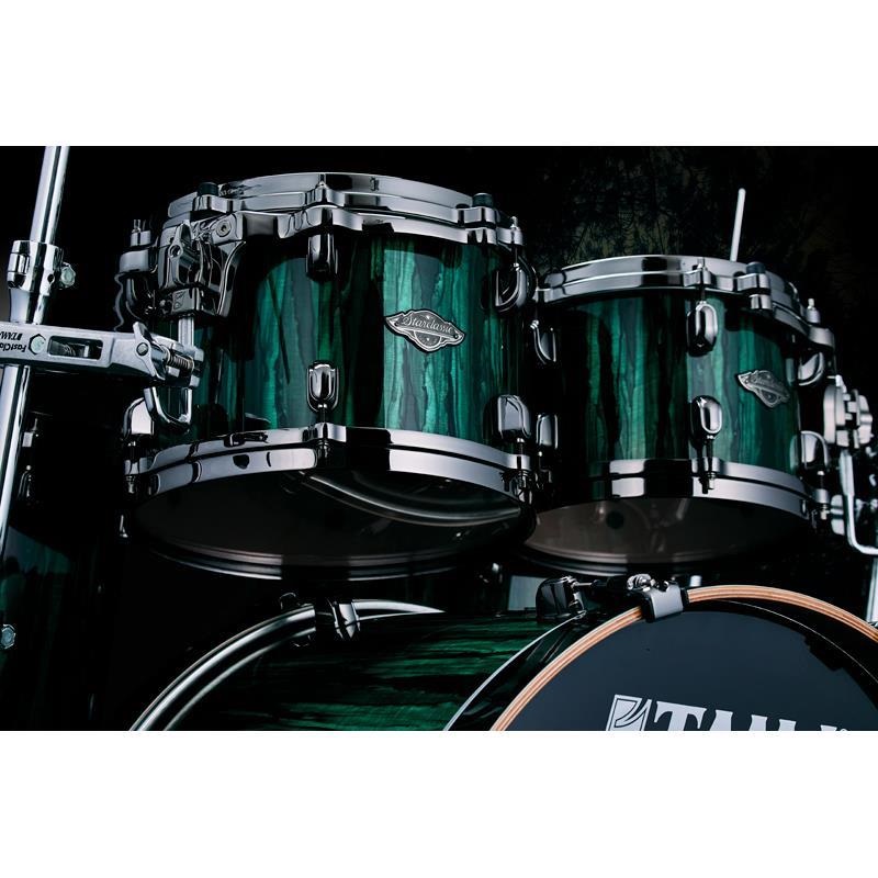 TAMA MBS52RZBNS-GGA [Starclassic Performer 5pcs Kit - Green Grove Aurora Finishes w/Black Nickel Hardware]【限定品】 画像7