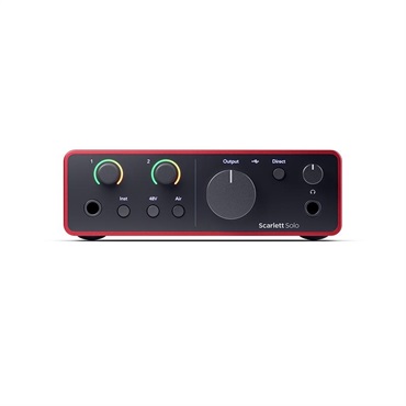 Focusrite Scarlett Solo gen4 + OYAIDE製高品質USBケーブルセット(Type C to C 1.0m)(2in2out・USB-C オーディオインターフェイス)(フォーカスライト)(オヤイデ)【Cubase LE付属】 画像3