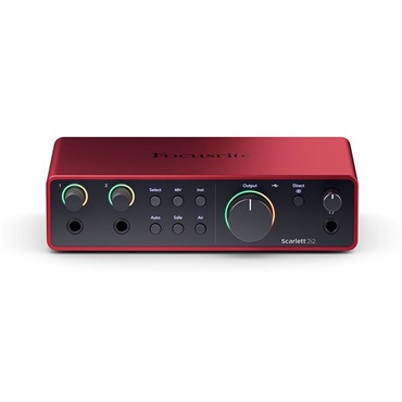 Focusrite Scarlett 2i2 gen4 + OYAIDE製高品質USBケーブルセット(Type C to C 1.0m)(2in2out・USB-C オーディオインターフェイス)(フォーカスライト)(オヤイデ)【Cubase LE付属】 画像4