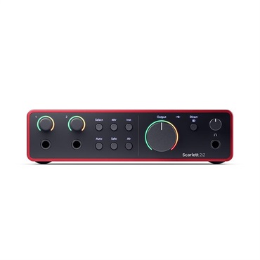 Focusrite Scarlett 2i2 gen4 + OYAIDE製高品質USBケーブルセット(Type C to C 1.0m)(2in2out・USB-C オーディオインターフェイス)(フォーカスライト)(オヤイデ)【Cubase LE付属】 画像5