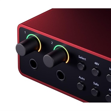 Focusrite Scarlett 4i4 gen4 + OYAIDE製高品質USBケーブルセット(Type C to C 1.0m)(4in4out・USB-C オーディオインターフェイス)(フォーカスライト)(オヤイデ)【Cubase LE付属】 画像5