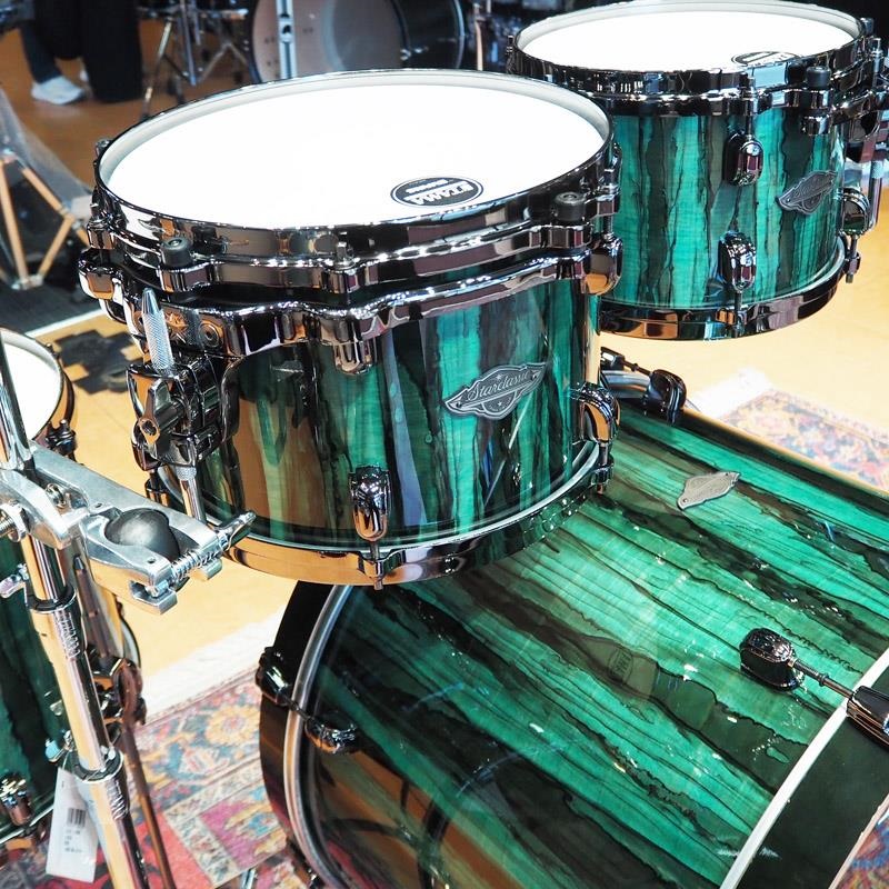 TAMA MBS52RZBNS-GGA [Starclassic Performer 5pcs Kit - Green Grove Aurora Finishes w/Black Nickel Hardware]【限定品店頭入荷！/ドラムマットプレゼント！】】 画像4
