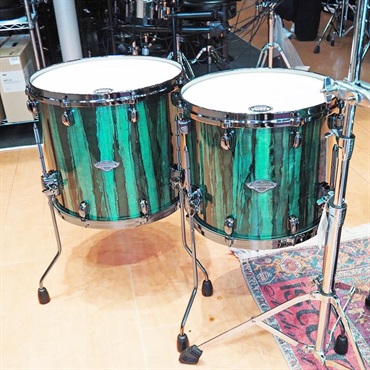 TAMA MBS52RZBNS-GGA [Starclassic Performer 5pcs Kit - Green Grove Aurora Finishes w/Black Nickel Hardware]【限定品店頭入荷！/ドラムマットプレゼント！】】 画像5