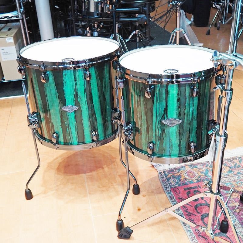 TAMA MBS52RZBNS-GGA [Starclassic Performer 5pcs Kit - Green Grove Aurora Finishes w/Black Nickel Hardware]【限定品店頭入荷！/ドラムマットプレゼント！】】 画像5