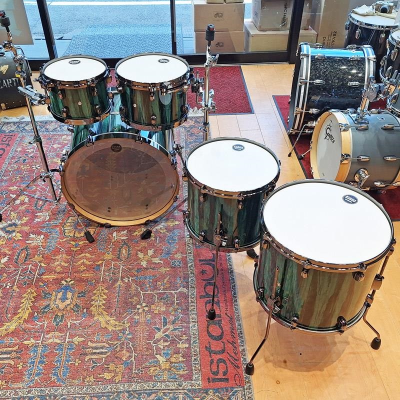 TAMA MBS52RZBNS-GGA [Starclassic Performer 5pcs Kit - Green Grove Aurora Finishes w/Black Nickel Hardware]【限定品店頭入荷！/ドラムマットプレゼント！】】 画像8