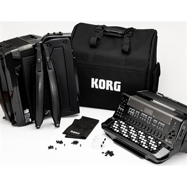 KORG 【予約商品・2025年秋頃発売予定】FISA SUPREMA PIANO ピアノ式 電子アコーディオン (FSUP-P MBK) AERO DIGITAL INSTRUMENT コルグ フィサ スプレーマ 画像8
