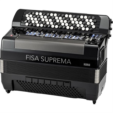 KORG 【初回分完売・次回2025年冬頃予定】FISA SUPREMA BUTTON ボタン式 電子アコーディオン (FSUP-B MBK) AERO DIGITAL INSTRUMENT コルグ フィサ スプレーマ クロマチック 画像2