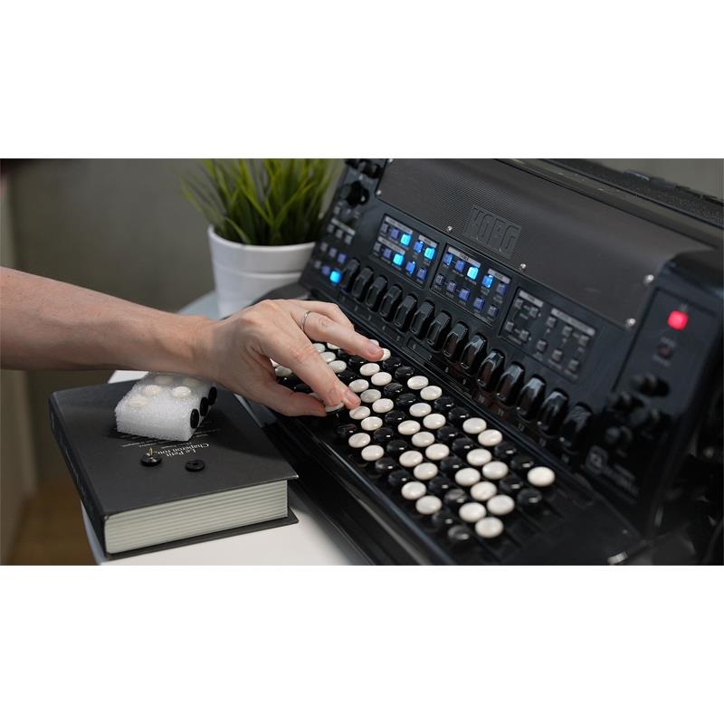 KORG 【初回分完売・次回2025年冬頃予定】FISA SUPREMA BUTTON ボタン式 電子アコーディオン (FSUP-B MBK) AERO DIGITAL INSTRUMENT コルグ フィサ スプレーマ クロマチック 画像3