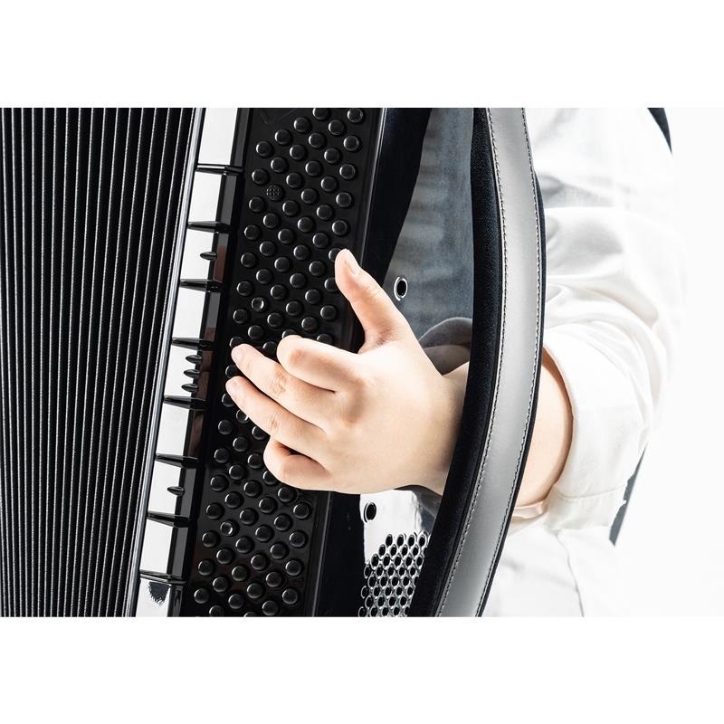 KORG 【初回分完売・次回2025年冬頃予定】FISA SUPREMA BUTTON ボタン式 電子アコーディオン (FSUP-B MBK) AERO DIGITAL INSTRUMENT コルグ フィサ スプレーマ クロマチック 画像9