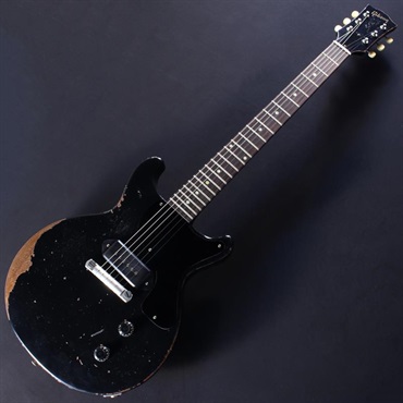 Gibson Murphy Lab 1960 Les Paul Junior Double Cut Ebony Ultra Heavy Aged #05308 画像1