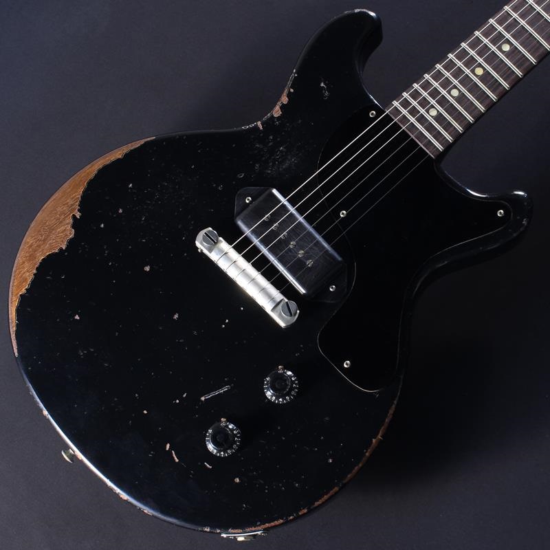 Gibson Murphy Lab 1960 Les Paul Junior Double Cut Ebony Ultra Heavy Aged #05308 画像2