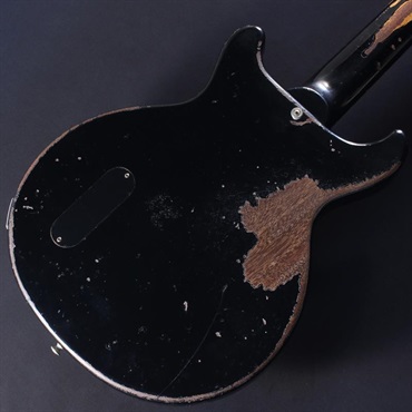 Gibson Murphy Lab 1960 Les Paul Junior Double Cut Ebony Ultra Heavy Aged #05308 画像7