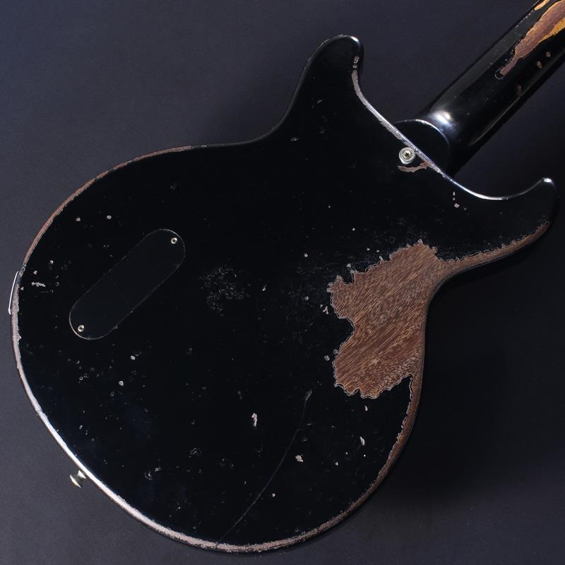 Gibson Murphy Lab 1960 Les Paul Junior Double Cut Ebony Ultra Heavy Aged #05308 画像7