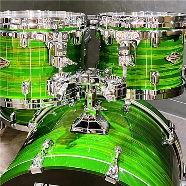 TAMA Starclassic Walnut/Birch 4pc Drum Kit - Lacquer Shamrock Oyster [WBS42S-LSO] 画像1