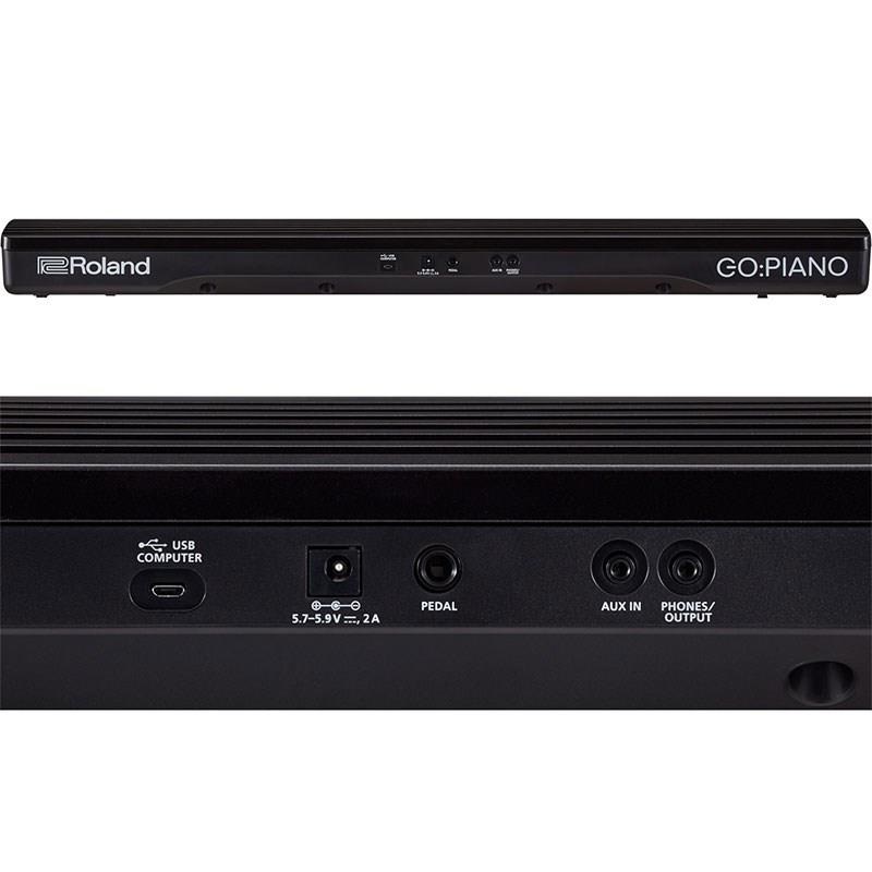Roland GO:PIANO Entry Keyboard (GO-61P)+CB-GO61（専用キャリングケースセット） レインカバー付き 画像5