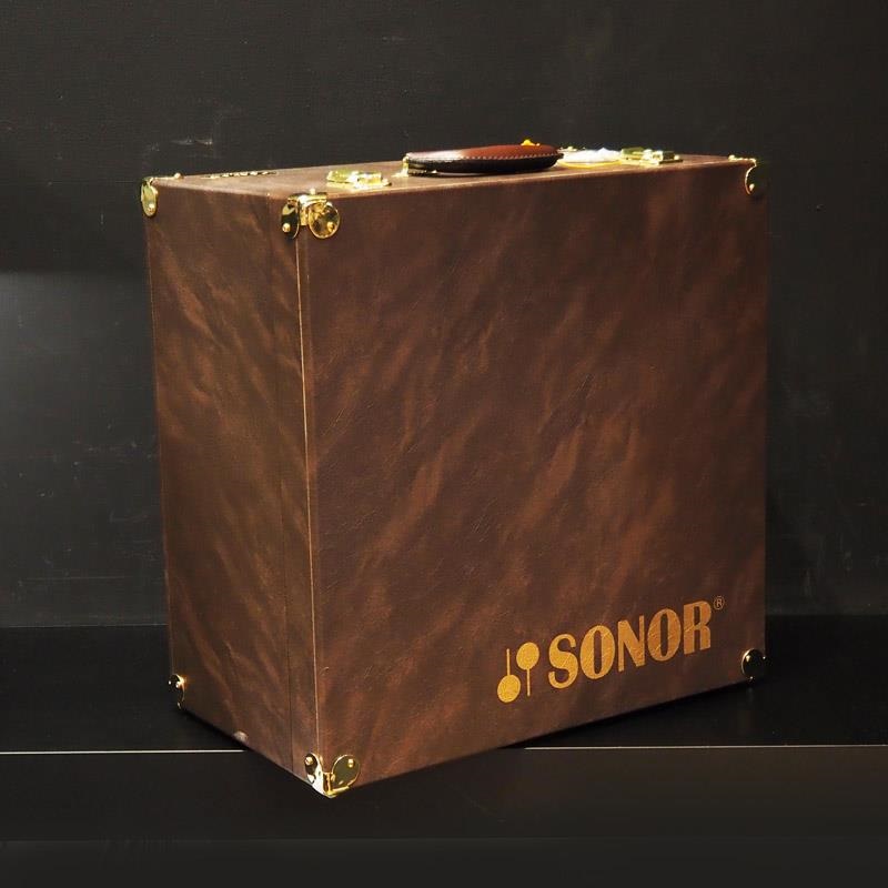 SONOR USED 中古 SQ2 System Snare Drum - Beech Thin 14×8 - Vintage Azule - 画像10