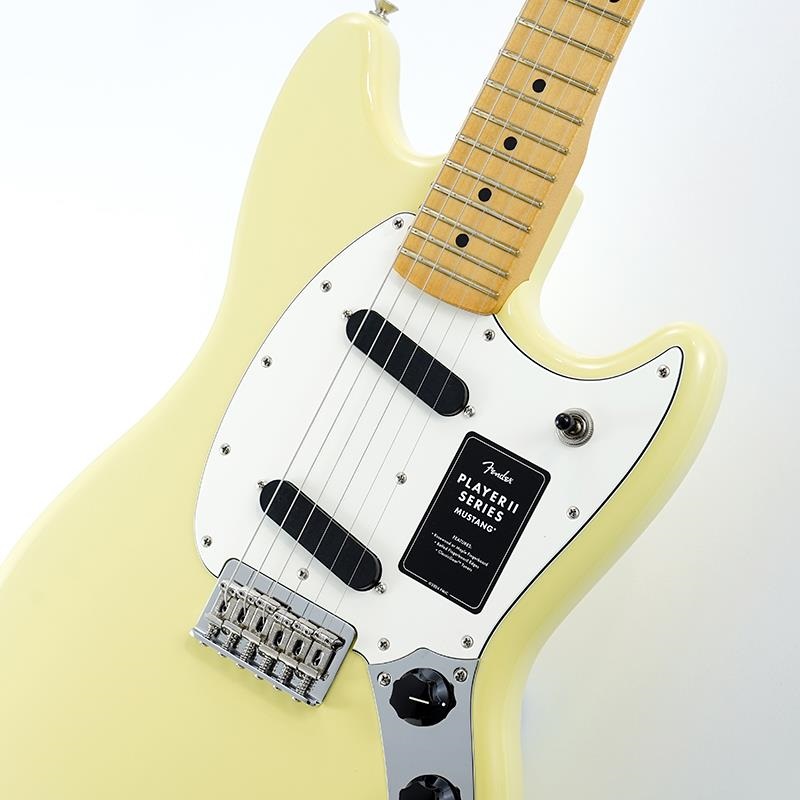Fender MEX Player II Mustang (Hialeah Yellow/Maple) 画像3
