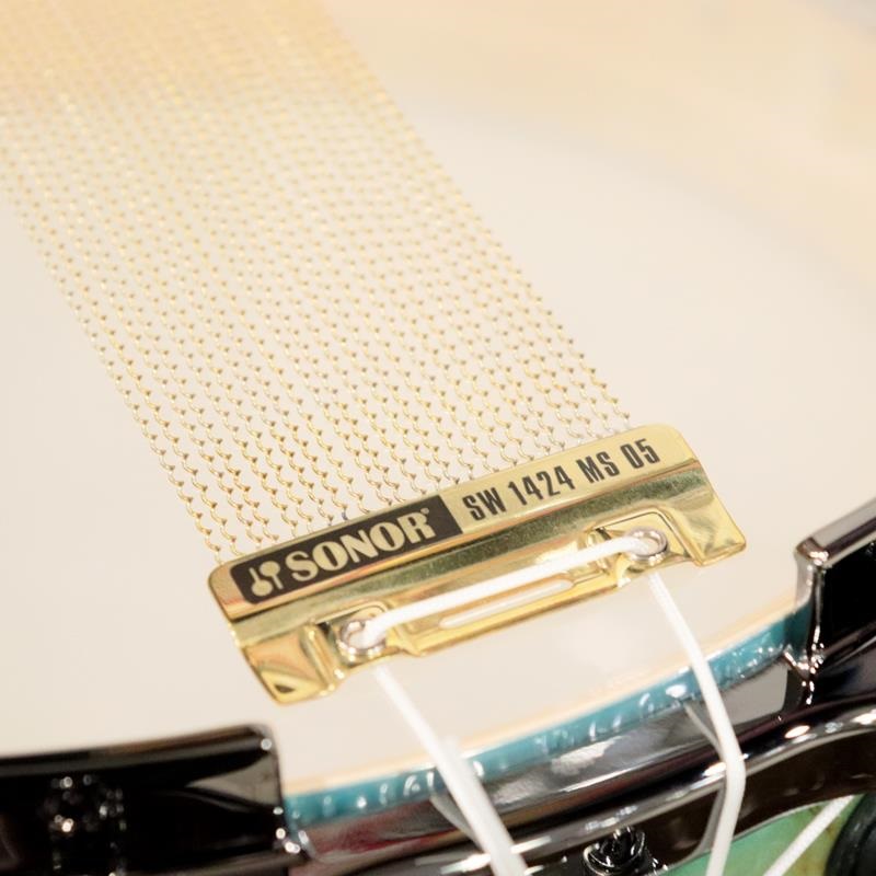 SONOR 【イケベ楽器店創業50周年記念モデル】SQ2 System Snare Drum - Maple Vintage 14x6 - Blue Burst on Scandinavian Birch 画像7