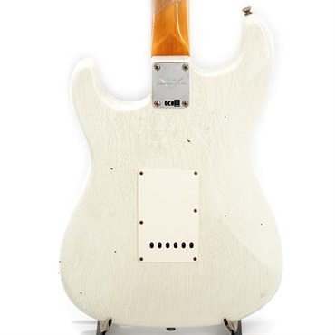 Fender Custom Shop USED 中古 Custom Shop 1960 Stratocaster Journeyman Relic C-Shape Aged Olympic White [SN. CZ528760] 画像2