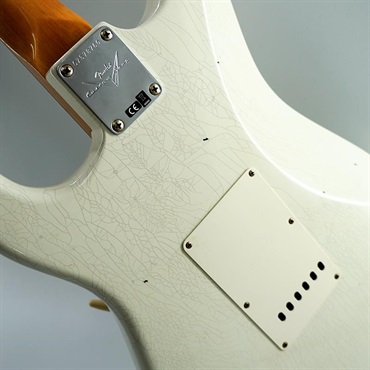 Fender Custom Shop USED 中古 Custom Shop 1960 Stratocaster Journeyman Relic C-Shape Aged Olympic White [SN. CZ528760] 画像10