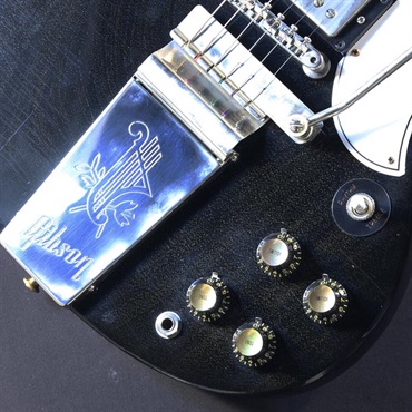 Gibson USED 中古 Murphy Lab 1963 Les Paul SG Custom Reissue 3-Pickup w/Maestro Ultra Light Aged (TV Black) 画像7
