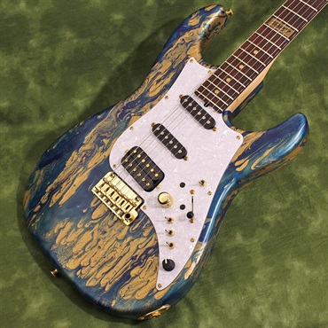 JAMES TYLER USED 中古 USA Studio Elite 1987 Malibu Beach Shmear Faux Matching Head SN. 24397 画像2
