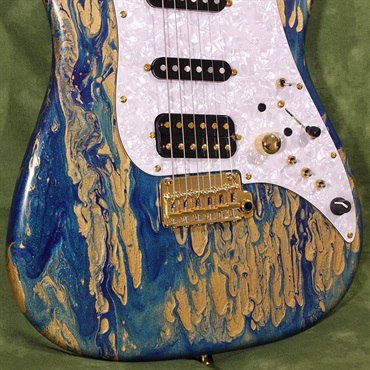 JAMES TYLER USED 中古 USA Studio Elite 1987 Malibu Beach Shmear Faux Matching Head SN. 24397 画像6