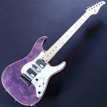 SCHECTER SD-2-24-AL-VTR (See-thru Purple/Maple) #S2312251 画像1