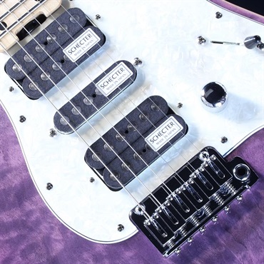 SCHECTER SD-2-24-AL-VTR (See-thru Purple/Maple) #S2312251 画像3