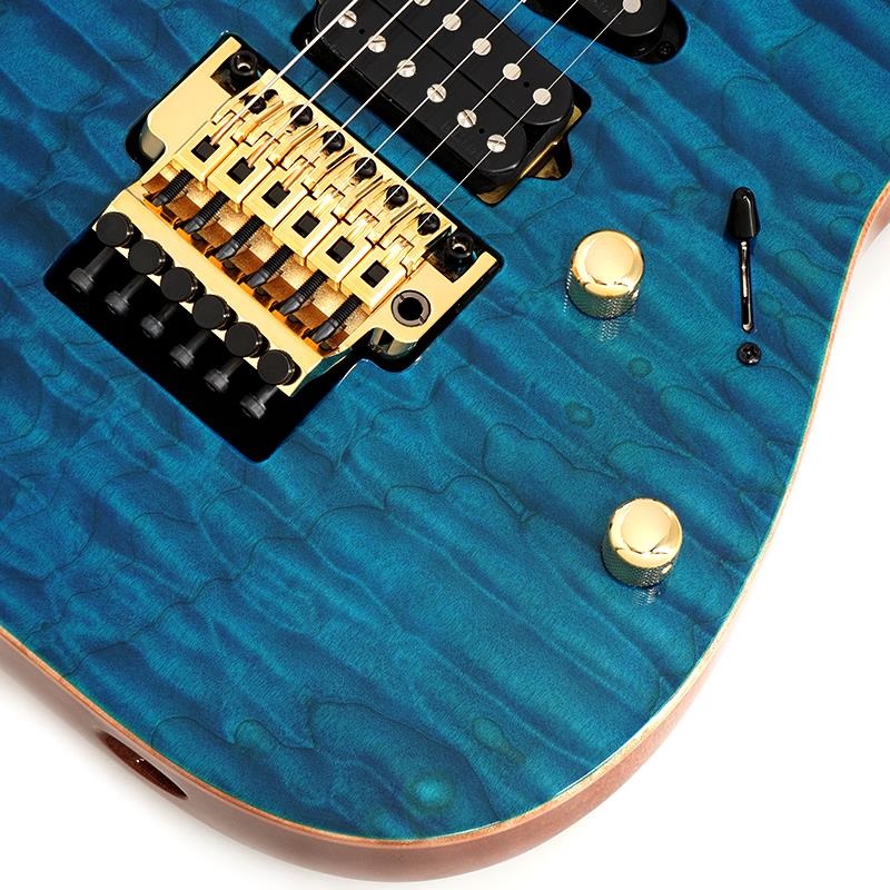 Ibanez Ikebe 50th Anniversary j.custom IKRG85701 (Quilted Maple Top / See Through Blue) SN.F2504570 画像4